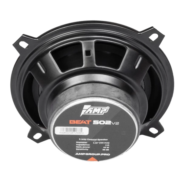 Динамики AMP Beat 502 V2 (13 см) коаксиальная акустическая система  40/150