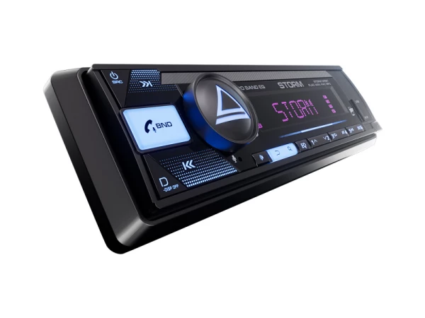 Магнитола 1DIN 12v Aura STORM-545BT (FLAC, USB, BT, 3RCA, 3-ZONE RGB, ДУ)