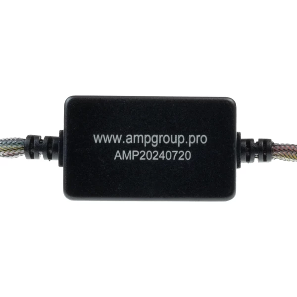 LED AMP CSP H4 mini projector lens 5000K (линза) (1шт.)