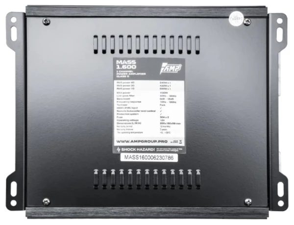 Усилитель 1-канальный AMP MASS 1.600 (240/420/600)