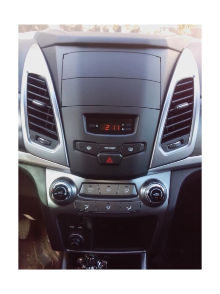 Рамка SsangYong new Actyon 2013+ 2 din