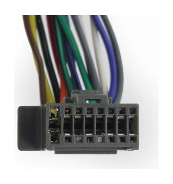 Коннектор Panasonic, Alpine IC-PN1621 с ЕВРО-разъемом (МАМА) серый