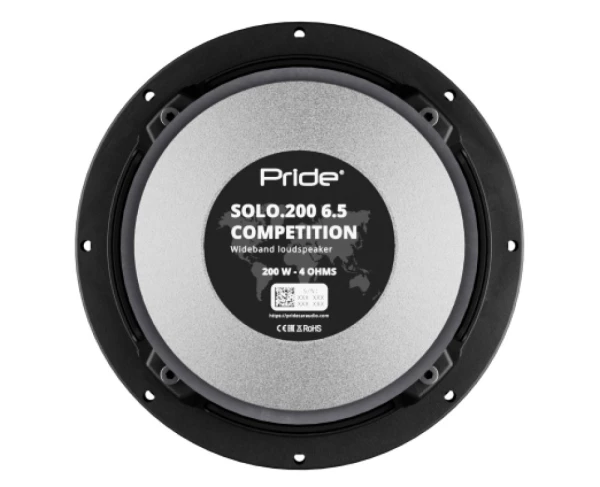 Динамики Pride Solo 200 competition (16 см) (RMS 200 Вт, 4 Ом, 160 Гц - 10000 Гц, Гибрид)