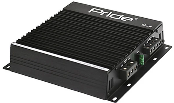 Усилитель 2-канальный PRIDE DUE 4 Ом 75Вт / 2 Ом 100Вт/ мост 4 Ом 200Вт