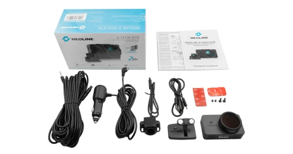 регистратор 2 камеры Neoline G-Tech X76 (DUAL FHD+FHD)