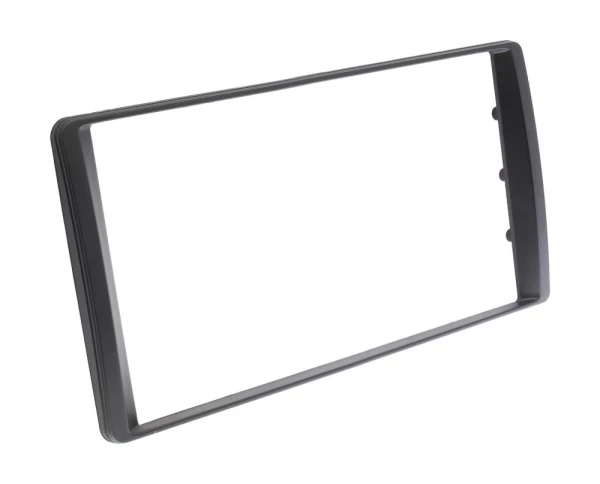 Рамка УАЗ Патриот, Профи 2017+ рестайлинг черная 2Din