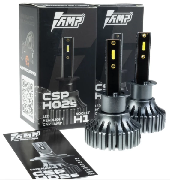 LED AMP CSP H02s H1 (1шт.)
