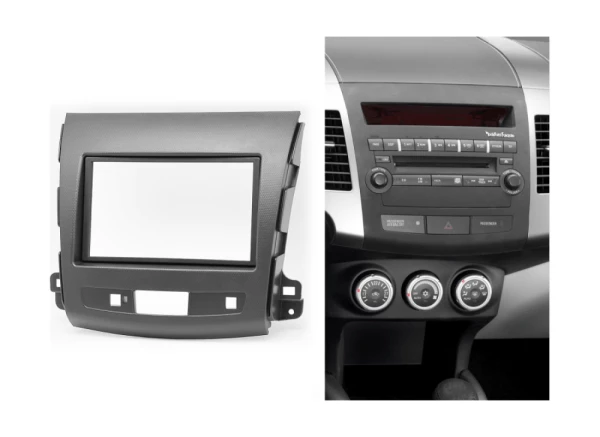 Рамка Mitsubishi Outlander XL 2006-2012 2Din (180x105)