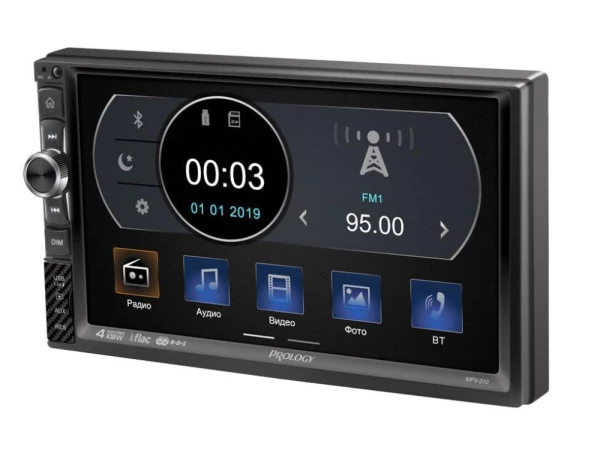 Магнитола 2DIN 180x100 Prology MPV-310
