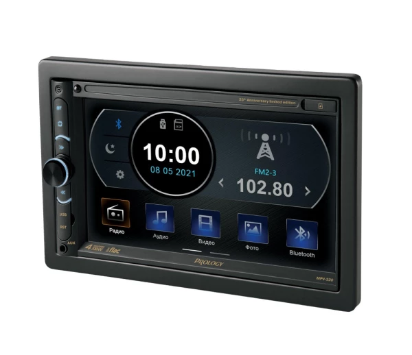 Магнитола 2DIN 180x100 Prology MPV-320