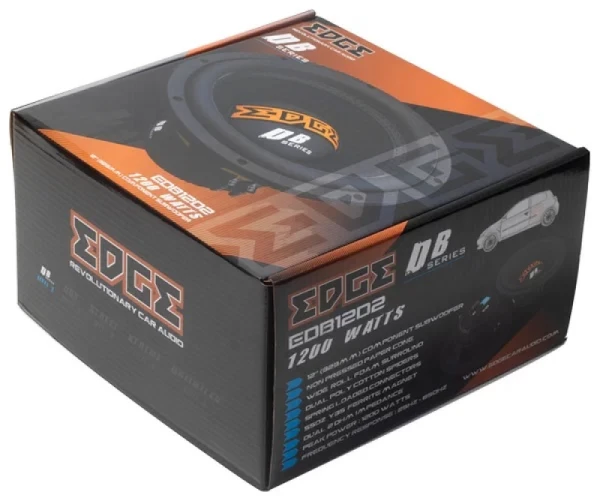 Динамик сабвуфер 12" EDGE EDB12D2-E0 (2+2 Om / RMS 600W)