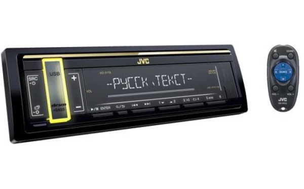 Магнитола 1DIN 12v JVC KD-X178