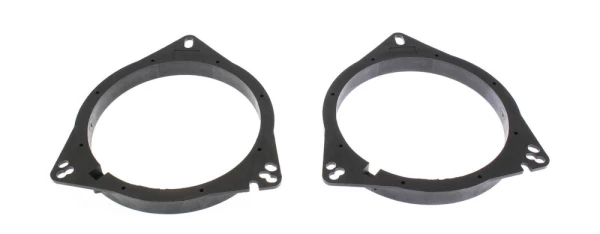 Проставки для динамиков 16см пластик 6.5 Toyota/Nissan/Renault/LADA (жесткий пластик)