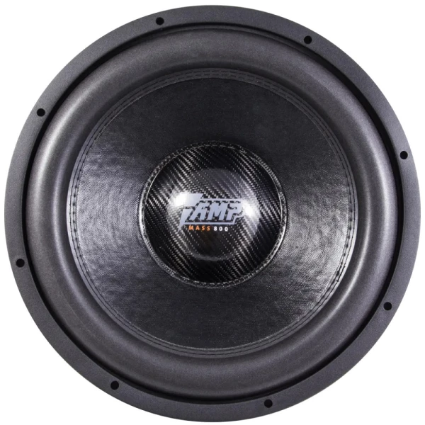 Динамик сабвуфер 12" AMP MASS 800 12D4 (4+4 Om / RMS 800/1600W)