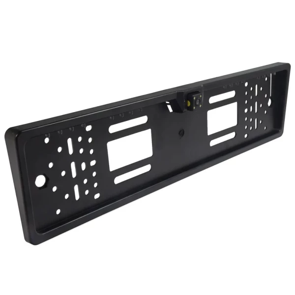 Рамка с камерой AMP LC-001LED в рамке номерного знака с подсветкой, черная