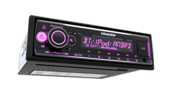 Магнитола 1DIN 12v DSP Prology CDP-8.0 KRAKEN (8x65W)