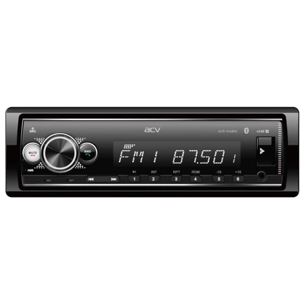 Магнитола 1DIN 24v ACV AVS-946BW bluetooth, USB, FM