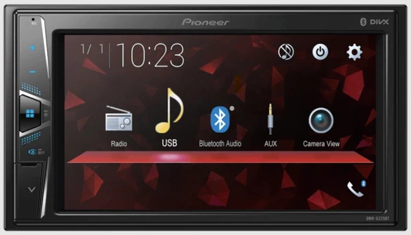 Магнитола 2DIN 180x100 Pioneer DMH-G225BT 2RCA