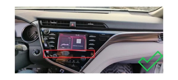 Рамка MFA Toyota Camry 2018-2021