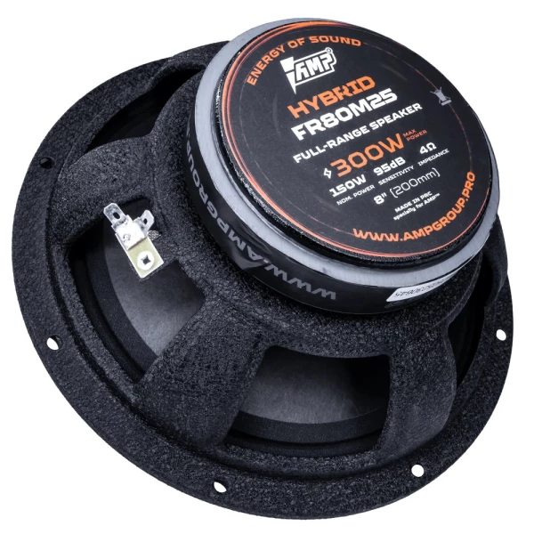 Динамики AMP Hybrid FR80M25 8" (20 см) среднечастотный динамик (1шт.)  150/300вт