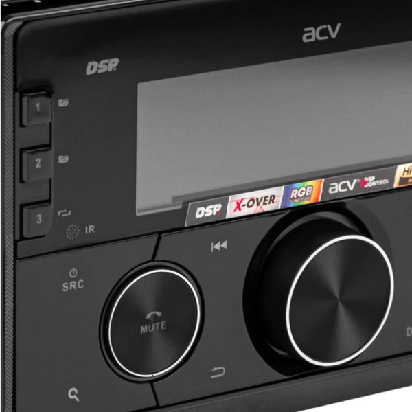 Магнитола 2DIN 180x100 DSP ACV ADX-211BM 2Din (BT/2Way/3Way)