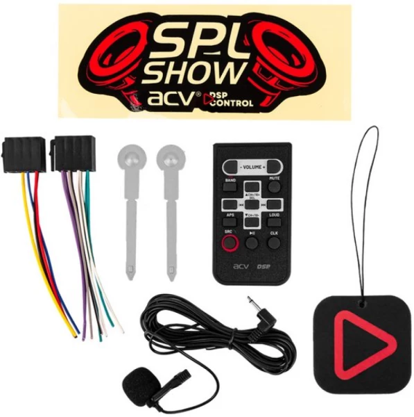 Магнитола 2DIN 180x100 DSP ACV ADX-211BM 2Din (BT/2Way/3Way)