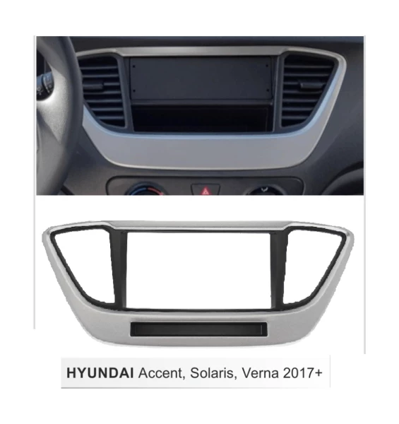 Рамка Hyundai Solaris 2017+ 2Din