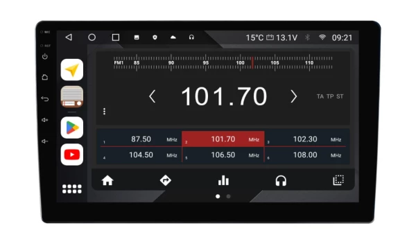 Магнитола 9" Wide Media MT-PRO-MFB-QU T (MT-MFB/TS10)